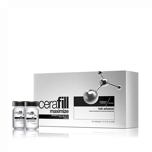 REDKEN Ампулы с аминексилом против истончения и выпадения волос Cerafill Maximize 6 #1