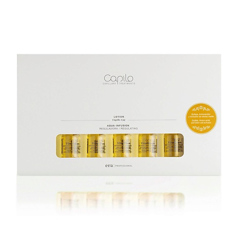 EVA PROFESSIONAL HAIR CARE Набор: Лосьон для жирной кожи головы против выпадения волос Capilo Ekilibrium Aqua-Infusion N.33 70 #1