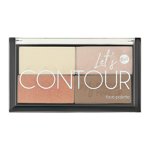 BELL Палетка для контуринга LETS CONTOUR! FACE PALETTE #1