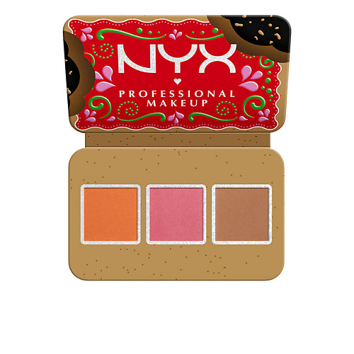 NYX Professional Makeup NYX PROFESSIONAL MAKEUP Лимитированная палетка для лица Buttermelt Palette Bronzer & Blush #1