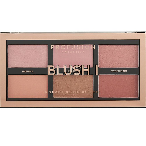 PROFUSION Палетка для макияжа лица Blush #1