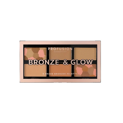 PROFUSION Палетка для макияжа лица Bronze & Glow #1