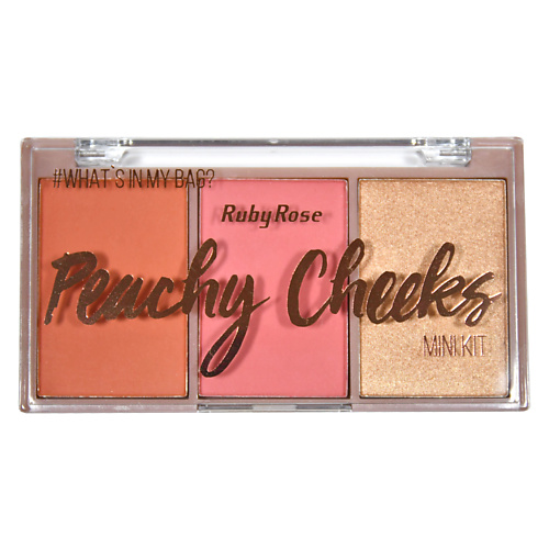 RUBY ROSE Румяна для лица Blush and Glow Berry #1