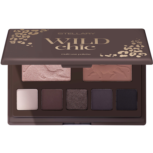 STELLARY Палетка для лица и глаз Eye & Face Palette Wild Chic Collection #1