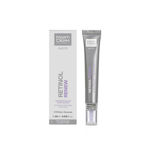MARTIDERM Обновляющий концентрат с ретинолом и нацинамидом Shots Retinol Renew 20 #1