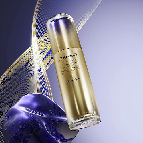 SHISEIDO Ночной концентрат для лица и шеи, восстанавливающий упругость и моделирующий контуры Vital Perfection 40 #1