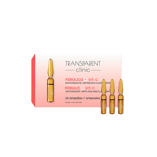 TRANSPARENT CLINIC Феруловый концентрат с витамином С, Ferulic + Vit C Concentrate 60 #1
