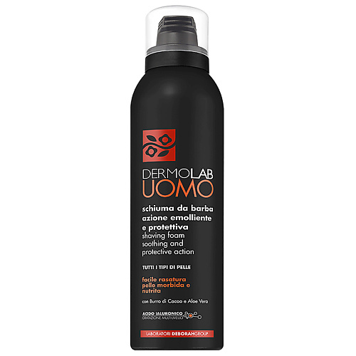 DERMOLAB DEBORAH Пена для бритья Dermolab Uomo Shaving Foam Soothing And Protective Action - All Skin 200 #1
