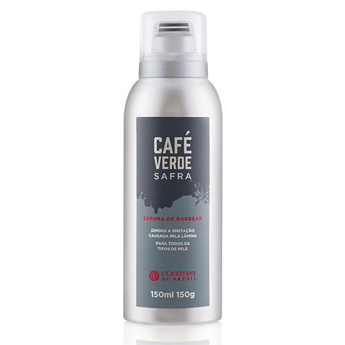 L'OCCITANE AU BRESIL Пена для бритья Зелёный кофе Café Verde Safra 150 #1