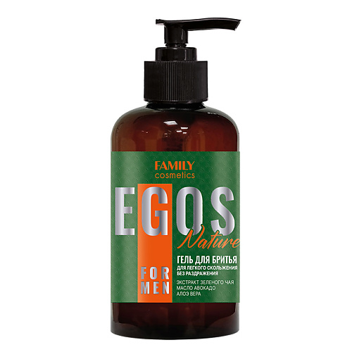 FAMILY COSMETICS Гель для бритья Nature серии EGOS for men 285 #1