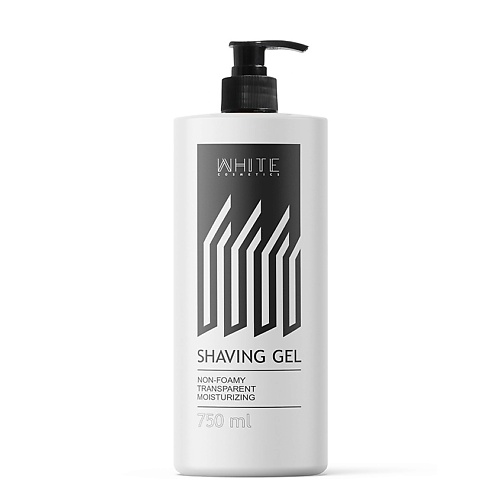 WHITE COSMETICS Гель для бритья мужской 750 #1