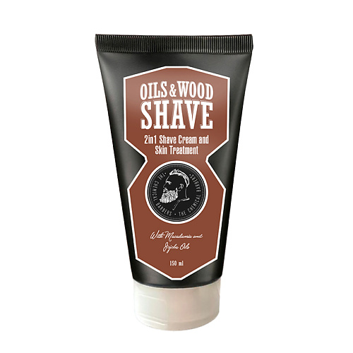 THE CHEMICAL BARBERS Крем для бритья "Масло и Дерево" OILS&WOOD SHAVE CREAM 150 #1