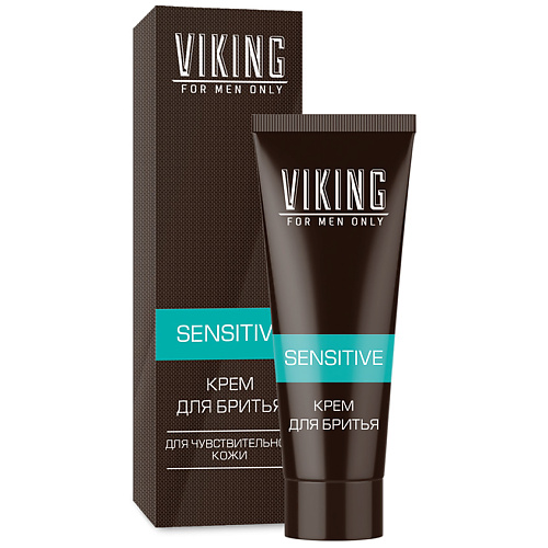 VIKING Крем для бритья для чувствительной кожи Sensitive Shaving Cream For Sensitive Skin 75 #1