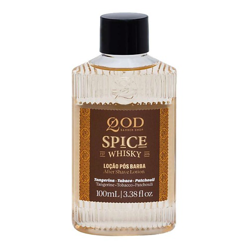 QOD BARBER SHOP Лосьон после бритья с ароматом пряного виски Spice Whisky After Shave Lotion 100 #1