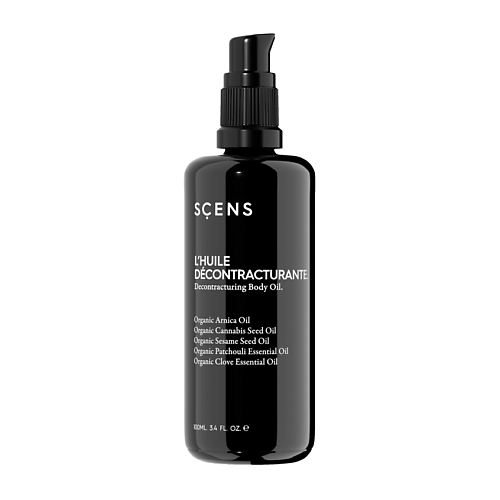 SCENS Масло для тела увлажняющее расслабляющее Body Care L'huile Decontracturante 100 #1