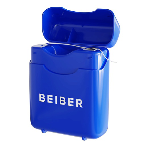 BEIBER Зубная нить тонкая со вкусом мяты 30м #1