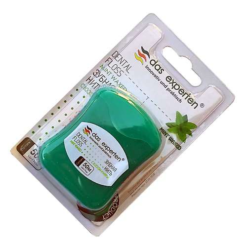 DAS EXPERTEN Зубная нить WAXED MINT #1