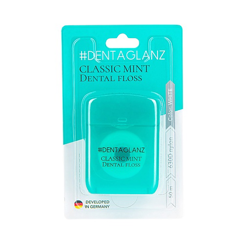 #DENTAGLANZ  Зубная нить Classic Mint Dental Floss #1