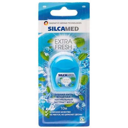 SILCAMED Зубная нить Extra Fresh #1