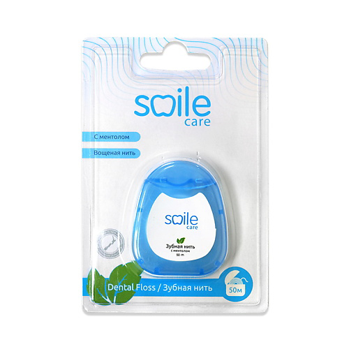 SMILE CARE Зубная нить 50м #1