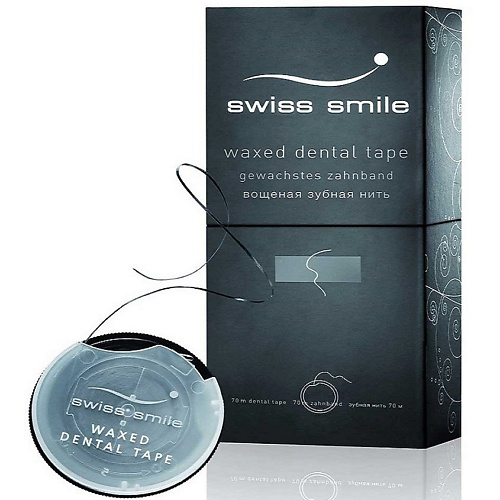 SWISS SMILE Вощеная зубная лента #1