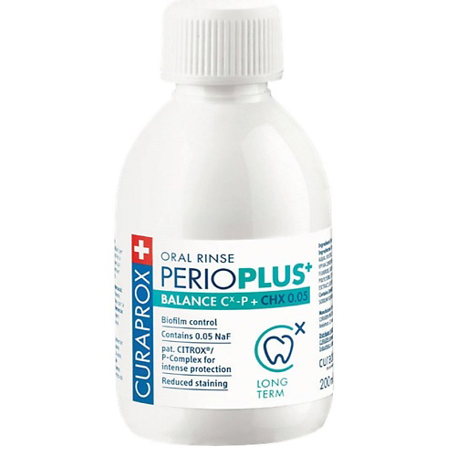 CURAPROX Жидкость-ополаскиватель Perio Plus Balance, с  хлоргексидинoм 0,05% 200 #1