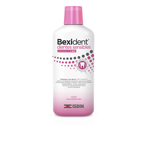ISDIN Ополаскиватель для чувствительных зубов Isdin Bexident Sensitive Teeth Mouthwash 500 #1