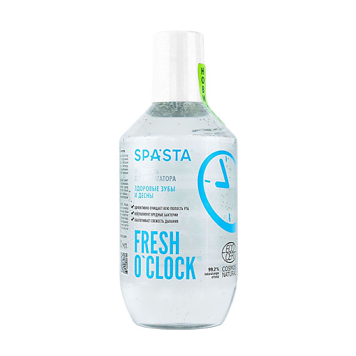 SPA*STA Натуральный ополаскиватель для ирригатора Fresh o’clock Здоровые зубы и десны 400 #1