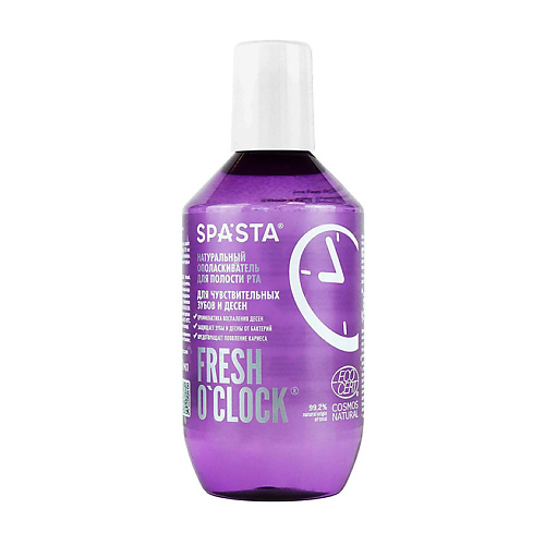 SPA*STA Ополаскиватель для полости рта Fresh o’clock для чувствительных зубов и десен 400 #1