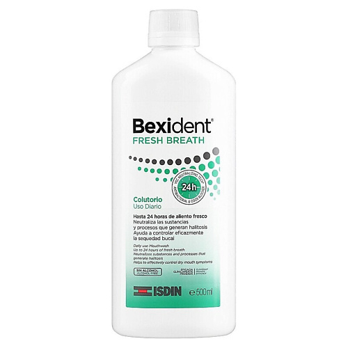 ISDIN Ополаскиватель для полости рта Isdin Bexident Fresh Breath Mouthwash 500 #1