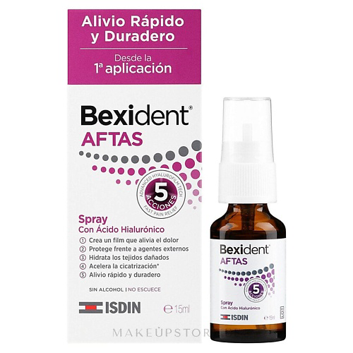 ISDIN Спрей для заживления полости рта Bexident AFTAS Spray 15 #1