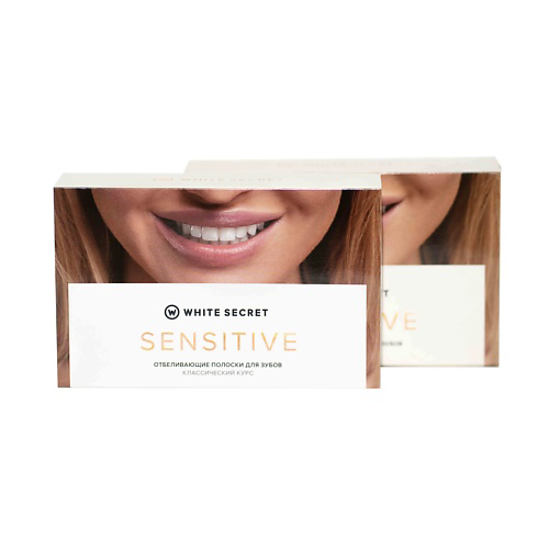WHITE SECRET Полоски для домашнего отбеливания зубов "Sensitive" #1