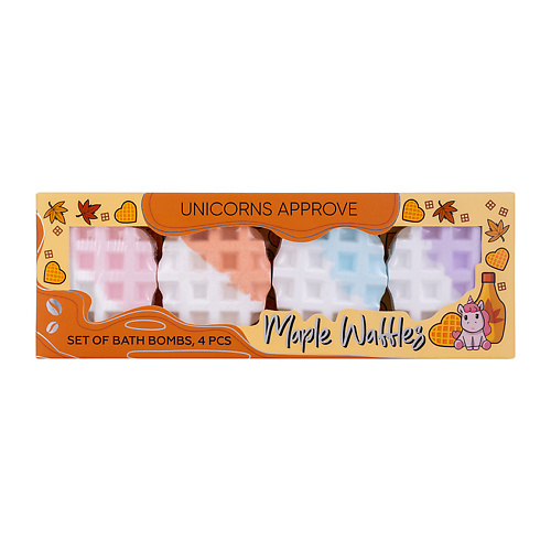 UNICORNS APPROVE Набор бомбочек для ванны Maple Waffles #1
