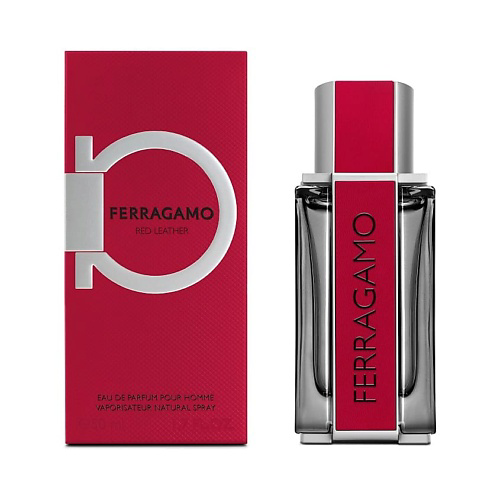 FERRAGAMO SALVATORE FERRAGAMO Red Leather 50 #1