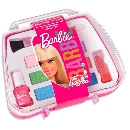 ANGEL LIKE ME Набор детской декоративной косметики для девочек BARBIE "Косметичка" #1