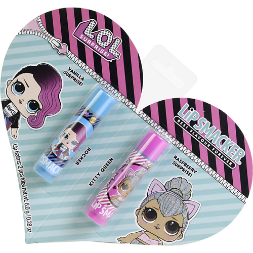 LIP SMACKER Набор бальзамов L.O.L. Surprise! BestFriendsForever: Rocker Kitty Queen #1