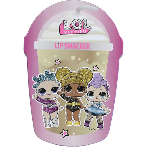 LIP SMACKER Набор бальзамов L.O.L. Surprise! Vanilla Frappe CUP tin box #1