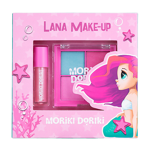 MORIKI DORIKI Набор для макияжа LANA Lip & Eyes #1