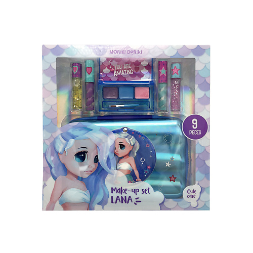 MORIKI DORIKI Набор для макияжа c косметичкой MAKE-UP SET LANA #1