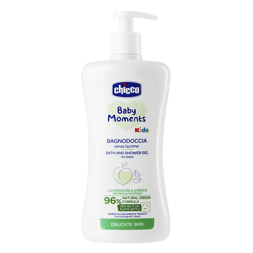 CHICCO Baby Moments Пена-шампунь и гель для душа без слез 500 #1