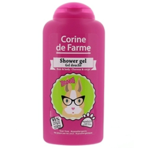 CORINE DE FARME Гель для душа детский для волос и тела Клубника Shower Gel Hair And Body Strawberry Fragrance 250 #1