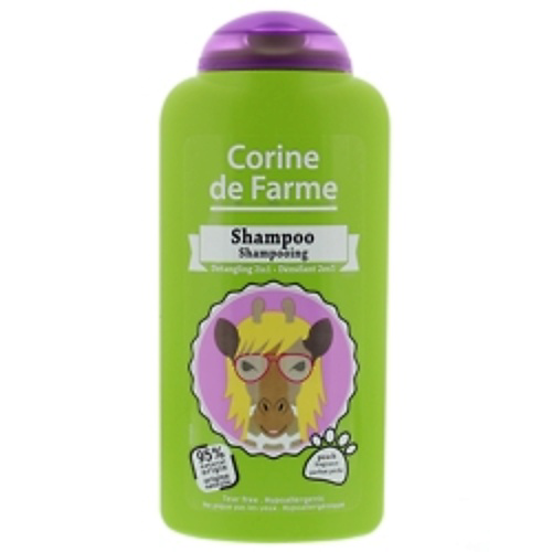 CORINE DE FARME Шампунь детский для легкого расчесывания Персик Detangling 2 In 1 Shampoo Peach Fragrance 250 #1
