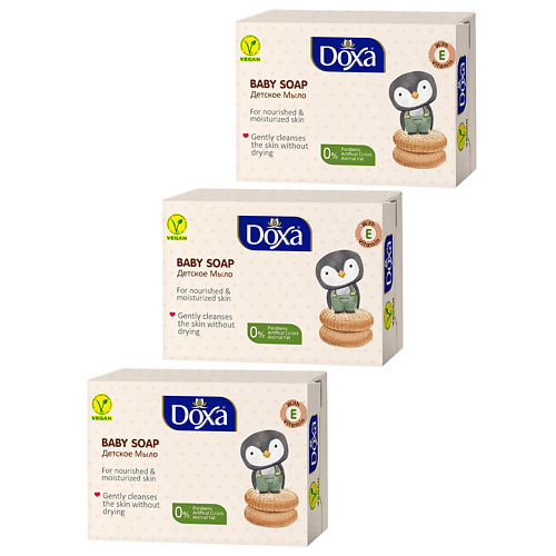 DOXA Мыло детское BABY SOAP с витамином Е #1