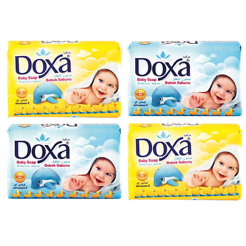 DOXA Мыло детское BABY SOAP с витамином Е 360 #1