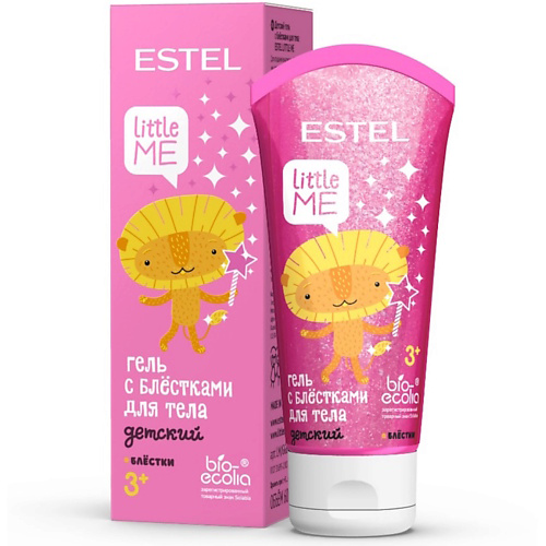 ESTEL PROFESSIONAL ESTEL Детский гель с блестками для тела LITTLE ME 60 #1