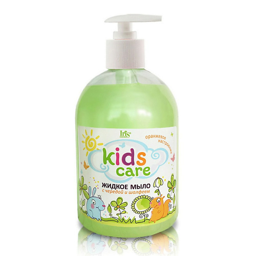 IRIS COSMETIC Мыло жидкое детское Kids Care с чередой и шалфеем 500 #1