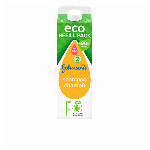 JOHNSON'S BABY Детский шампунь для волос Shampoo Eco Refill Pack (сменный блок) 100 #1