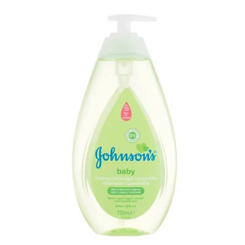 JOHNSON'S BABY Мягкий детский шампунь для волос с ромашкой Chamomile Baby Shampoo 750 #1