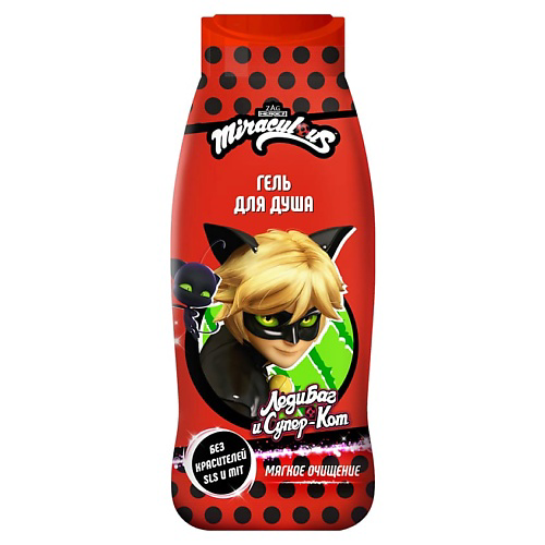 MIRACULOUS Гель для душа детский Супер Кот 400 #1