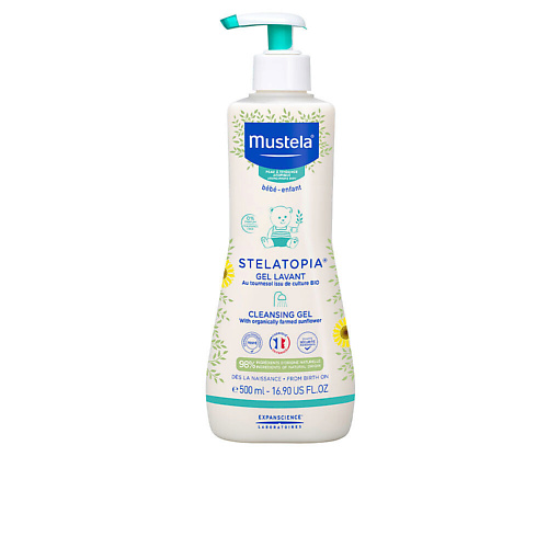 MUSTELA Деликатный гель для купания Stelatopia для сухой и атопической кожи 500 #1